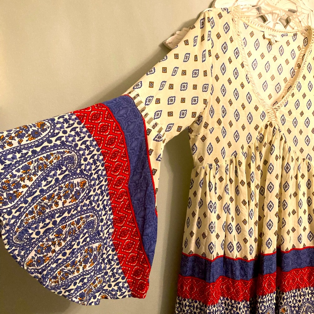Boho tunic top